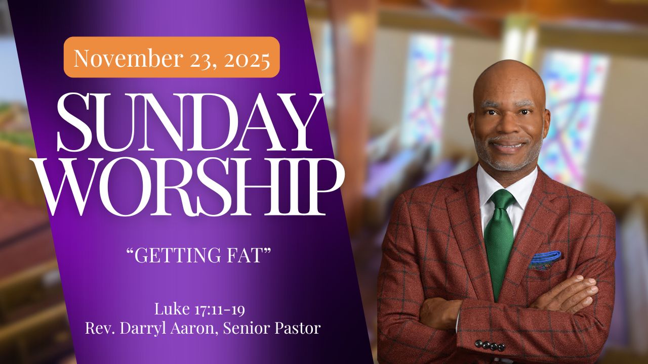 Rev Aaron and title of sermon